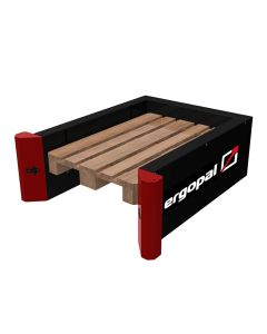 Umweltfreundliches und mechanisches Palettenmagazin PM-Mech - Europaletten und Industriepaletten - stromfreie Palettenlagerung für Lager und Produktion
