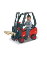 Der Linde Kindertretstapler - riesen Spaß für kleine Staplerfahrer.