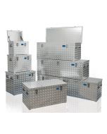 Die Aluminium-Riffelboxen gibt es bei Logistik XTRA in einer großen Vielfalt.