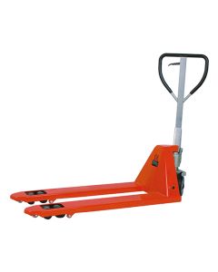 Der Gabelhubwagen Premium KH Kühlhaus arbeitet auch bei Temperaturen bis -30 °C zuverlässig.