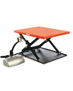 Flachhubtisch mit Auffahrrampe HTF-G-Eco
