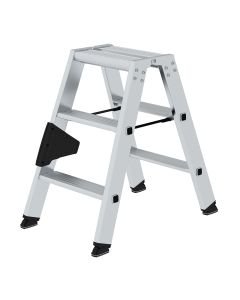Aluminium-Stehleiter, beidseitig begehbar, 2x3 Stufen
LX-102824
