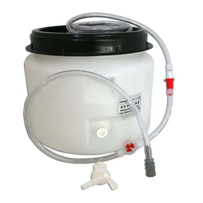 Behälter Aquamatik Staplerbatterie Wasserkanister Gabelstapler Kanister NEU  30l